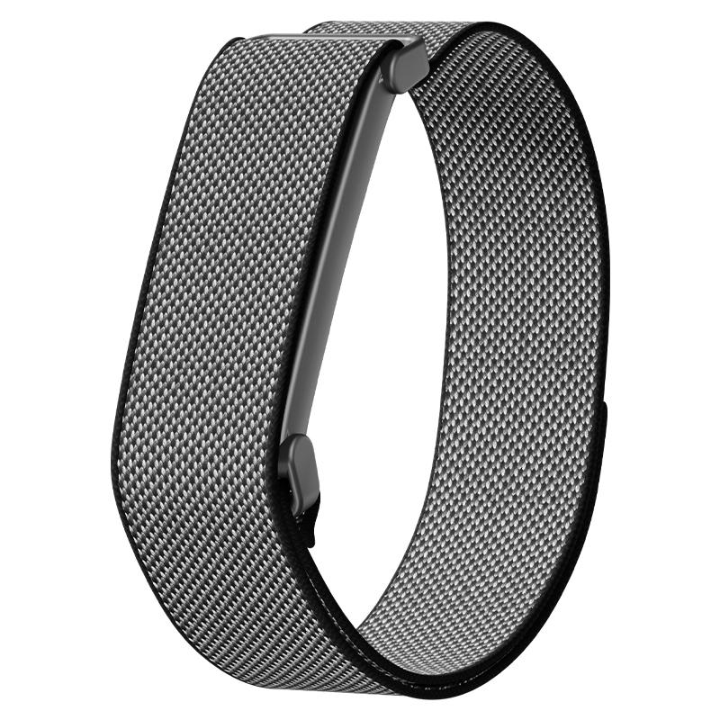Metal Case+Sports Nylon Strap For Google Fitbit Air Sports Elastic Magnetic Wristband For Google Fitbit Air Comfortable Bracelet