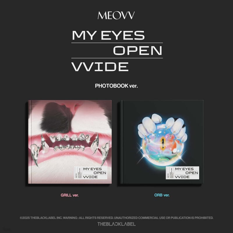MEOVV (Mio) - 1st EP ALBUM 'MY EYES OPEN VVIDE' [PHOTOBOOK ver.][1 out of 2 randomly sent]