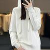 Women Knitted Hoodie Sweater MODERN NEW SAGA Winter Knitted Pullover Sweatshirt Autumn Soft Warm Wool Sweaters Female Jumper Knit Top