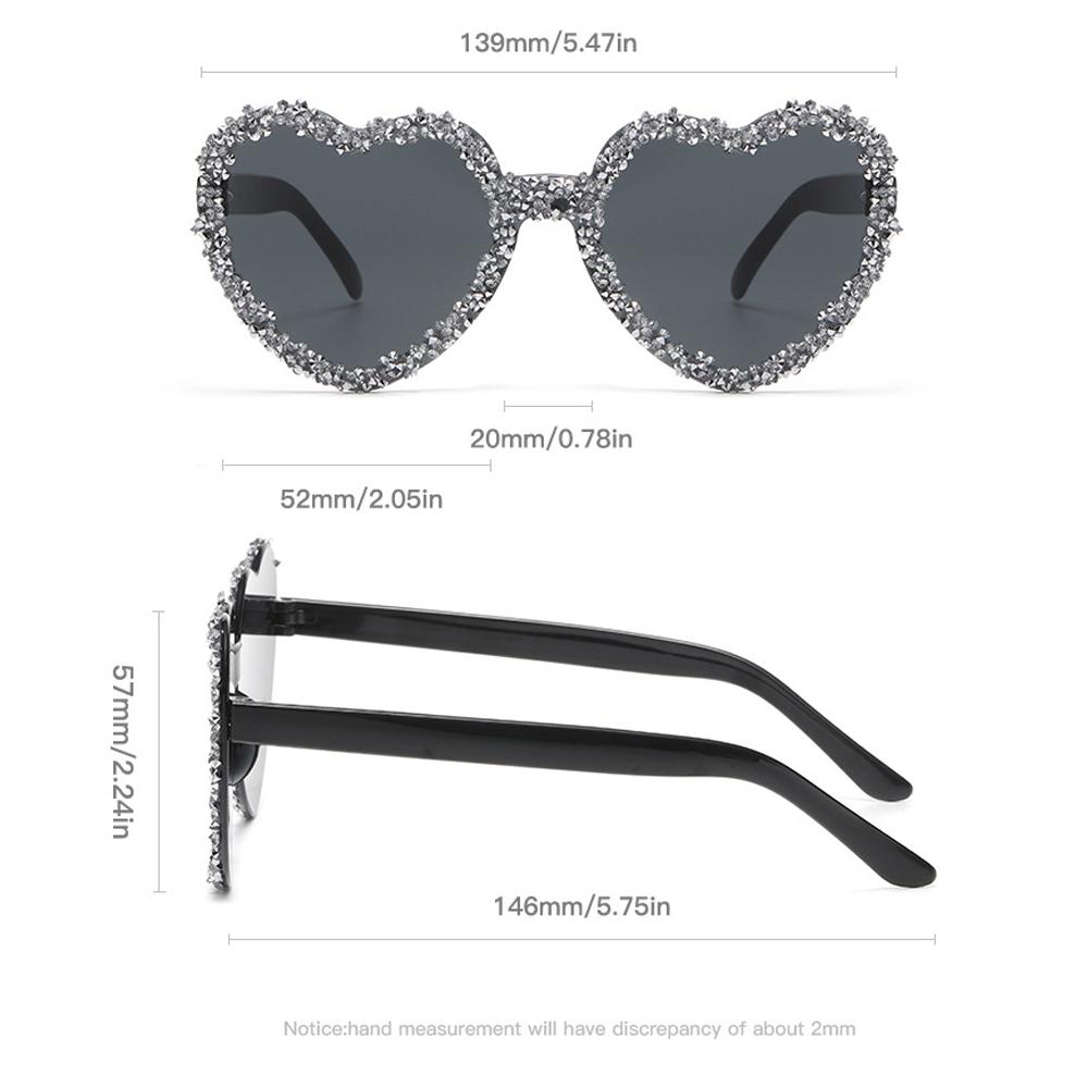 Popular y2k Vintage Love Heart Sunglasses Women For Men Luxury Brand Design Sun Glasses Punk Cake Candy Pink Cute Party Eyewear