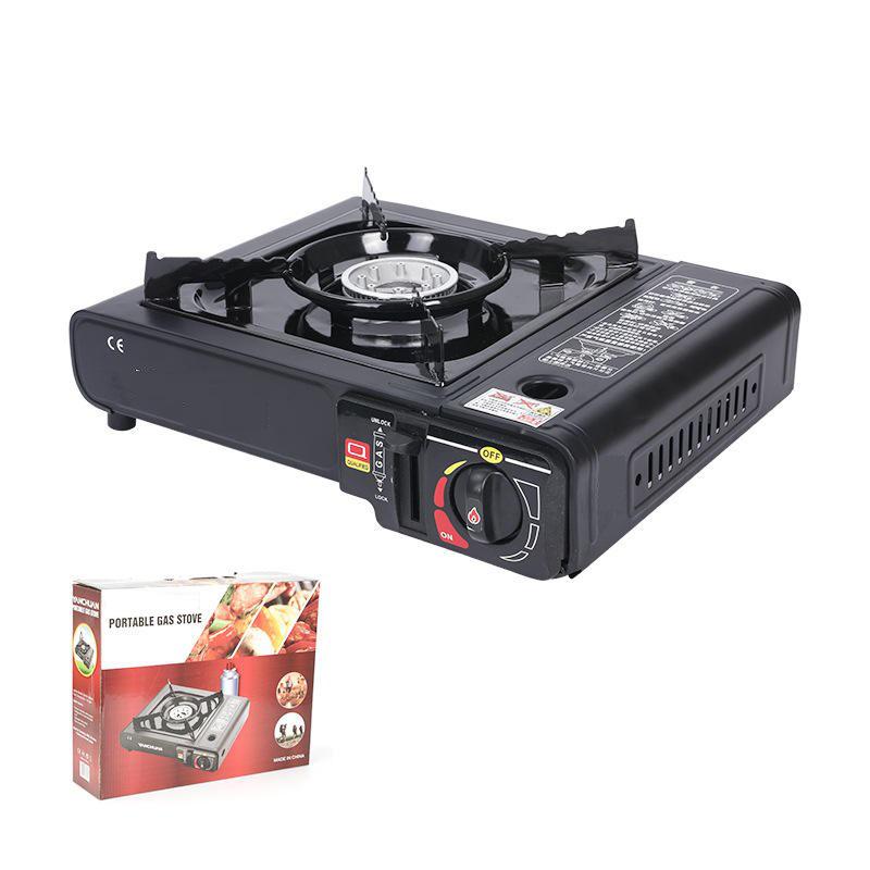 Portable Outdoor Cartridge Gas Stove for Cooking and Barbecue
