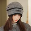 Autumn and Winter Hats for Women with Big Heads and Faces  Small Fisherman Hat Korean Style Versatile Baotou Hat Outdoor Warm Plus Velvet Pile Hat