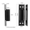 Folding Invisible Concealed Furniture Supplies Window Accessories Cross Door Hinge Hidden Hinges