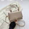 Autumn new bag women's fashion simple small square bag casual trend messenger bag retro personalized shoulder bag