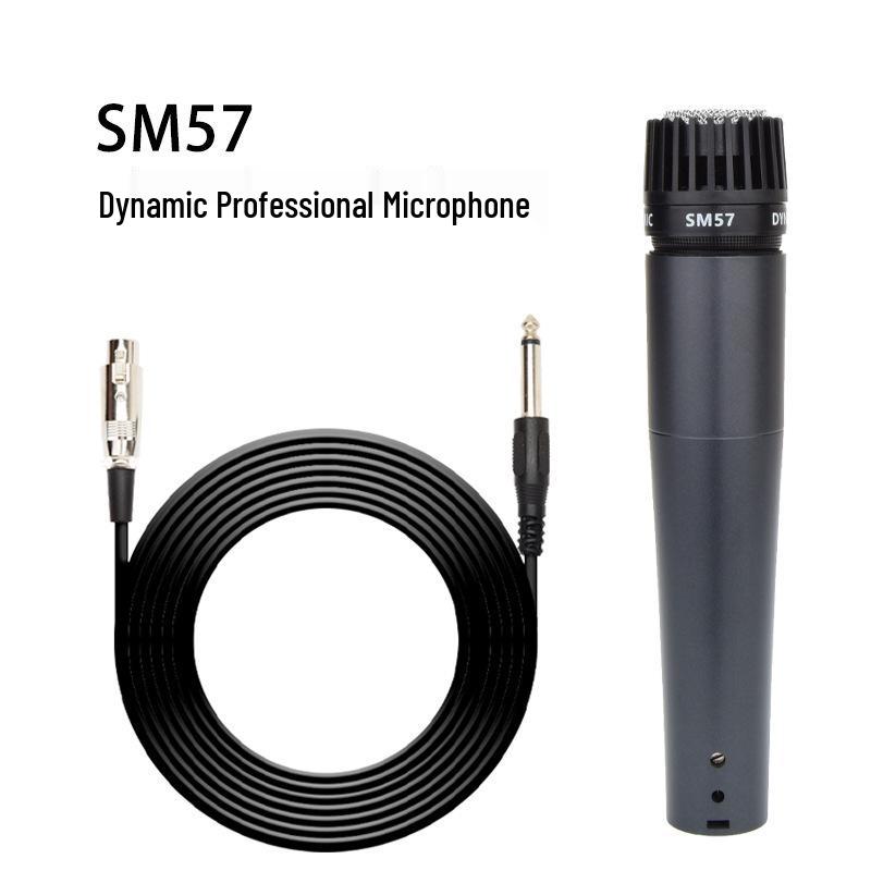 SM57LC Professional Wired Dynamic Microphone for Karaoke & Live Streaming