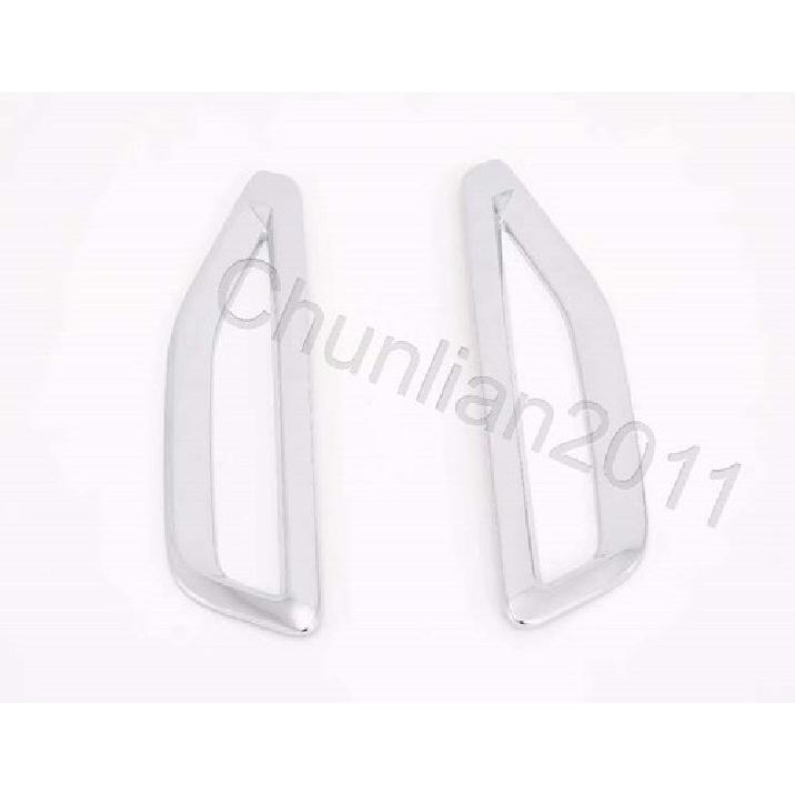 ABS Plated Side Wing Fender Air Vent Outlet Cover Trim for - BMW X5 G05