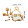 Arabic Incense Burner Set Middle East Holder for Bedroom Banquet SPA 34cmx34cmx39cm