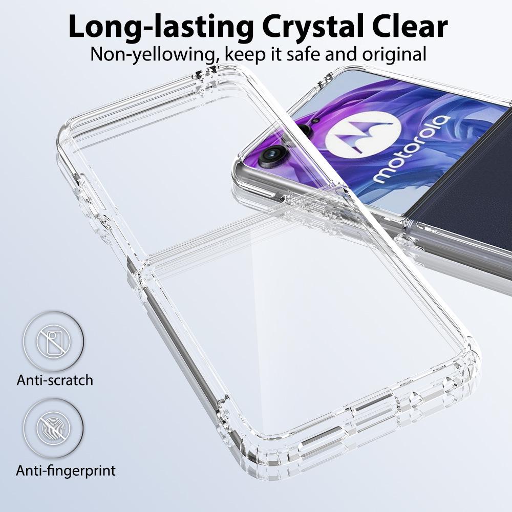 Clear Acrylic Case for Motorola Razr 60 Ultra, Razr 60, Razr 50