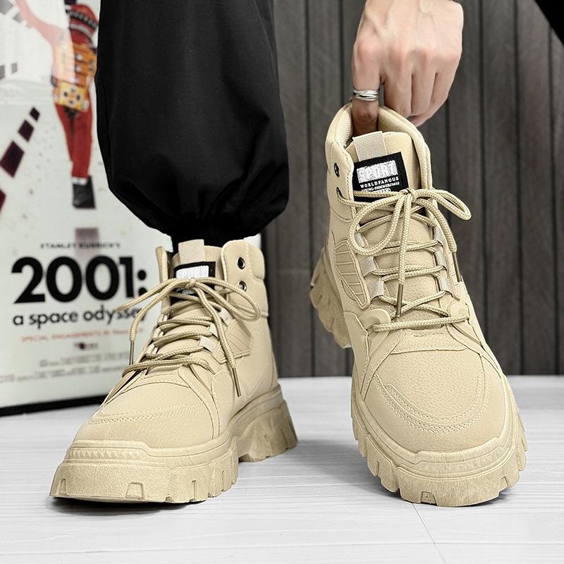 Autumn new high-top shoes men's thick-soled non-slip Martin boots outdoor wear-resistant boots