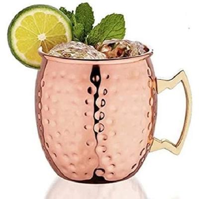 Pure Copper Hammered Mug Drinkware & Serveware with Many Ayurvedic Health Benefits