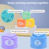 Children'S Educational And Early Education Cognitive Stacking Music, Interactive Leisure Competitive Speed Stacking Cup Toy Table Game