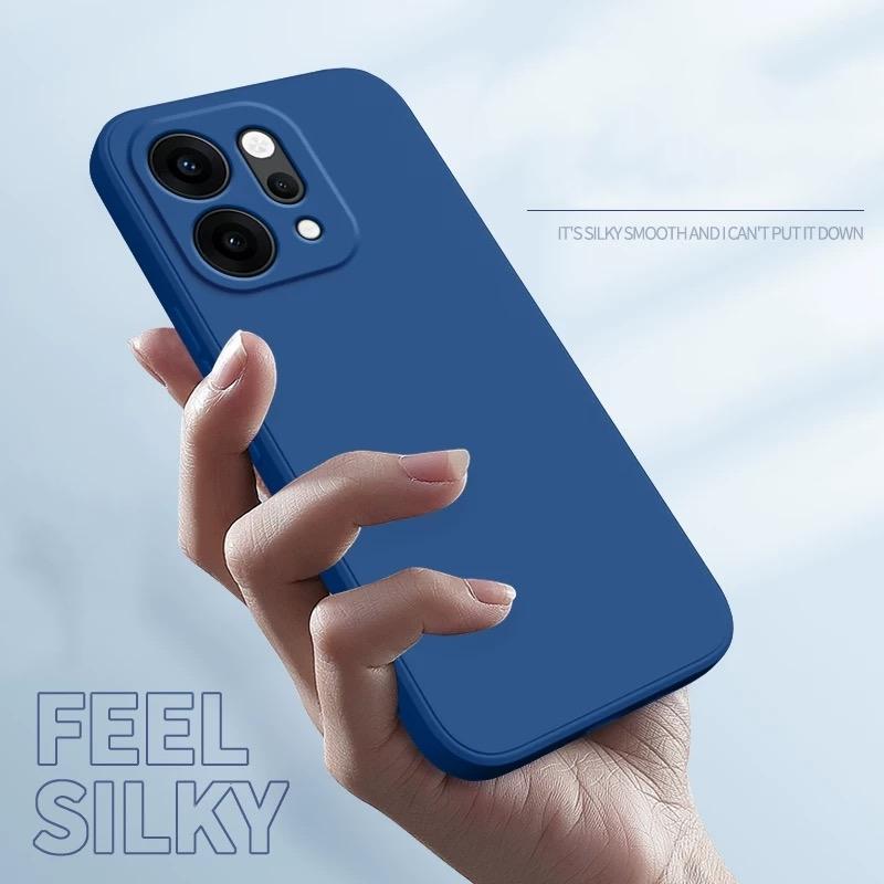Luxury Case For OPPO Reno 14 Pro Cover Reno 14 Pro Funda Coque Liquid Silicone Camera Protector Soft Phone Bumper Reno 14 Pro