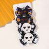 8Pcs/Set Halloween Hair Clips Ghost Skull Pumpkin Hairpin Festival Party Funny Baby Hair Accessories For Kid Hairclip Gift Quality