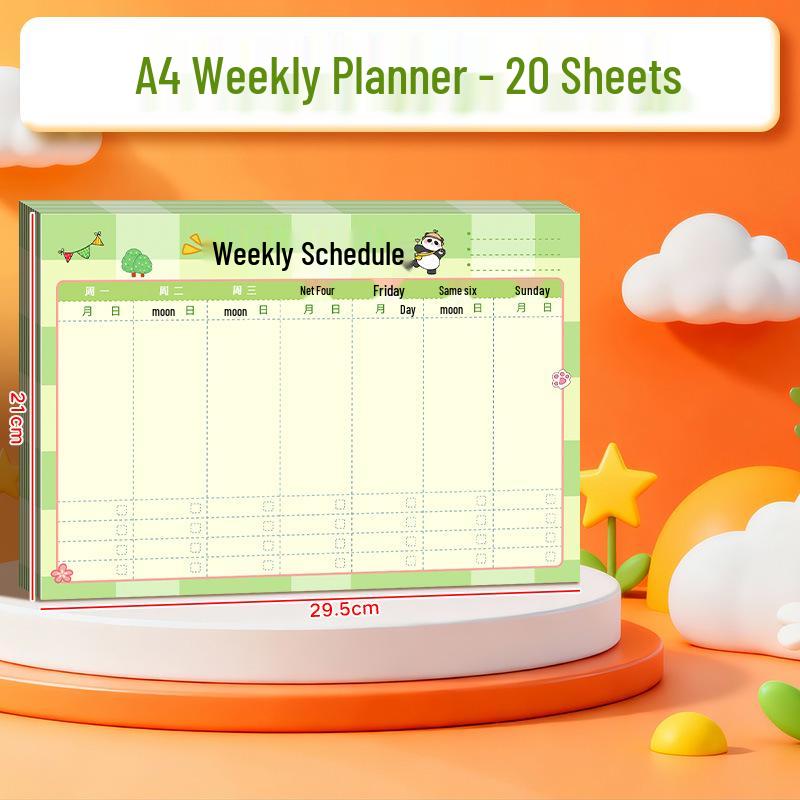 Student Self-Discipline Planner: Time Management & Habit Formation Record Book