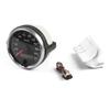 Tachometer Rostfrei 2 In 1 ABS Universal 85mm Tachometer für Außen 12/24(v) 2