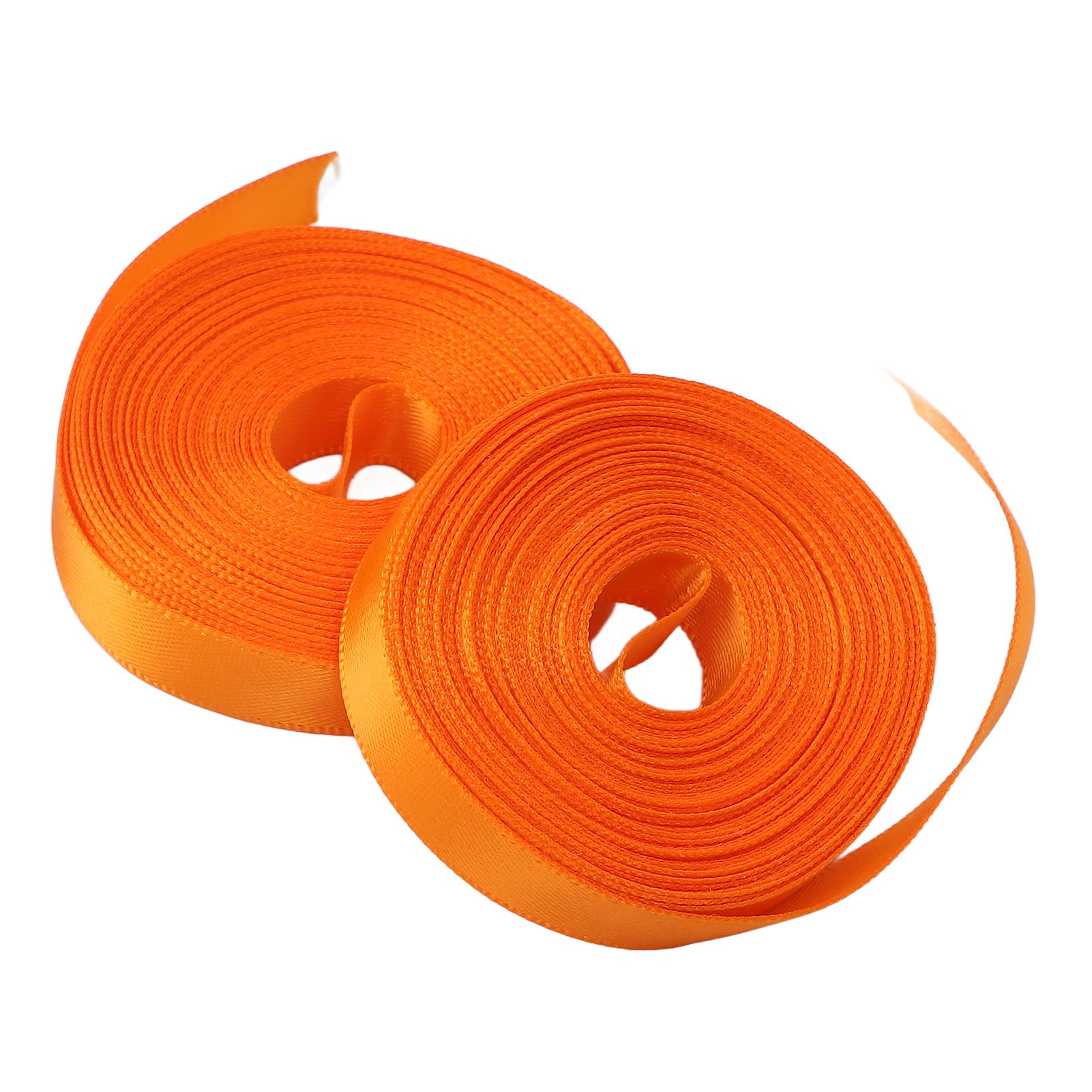 

10mm Gift Wrap Ribbon Waterproof Decorative Ribbon Polyester Wrapping Ribbon 5yard X 2pcs