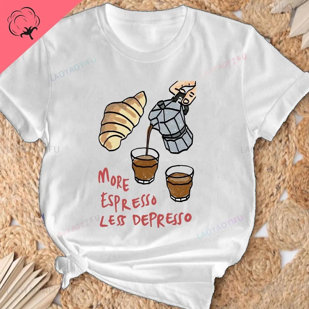 Coffee Club Lover Shirt Coffee  T-Shirt Coffee-Lover G Graphic T Shirts Women Clothing Tops Aesthetic Clothes