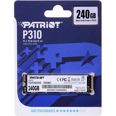 Patriot Viper P310 M.2 PCI-Ex4 NVMe SSD 240GB