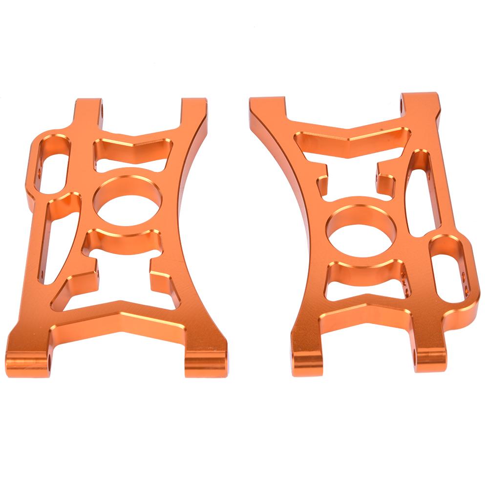 Durable Aluminum Alloy Rear Upper Arm for RC 1 5 HPI Racing Car Baja RC Vehicle Orange