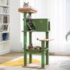 Wooden Cactus Cat Tree