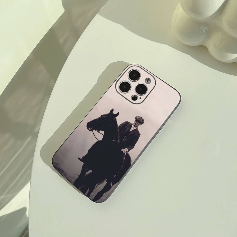 P-Peaky-B- Blinders-movie Phone Case For iPhone 17,16,15,14,13,12,11 Pro Max,16/15/14Plus,XS Soft Black Cover