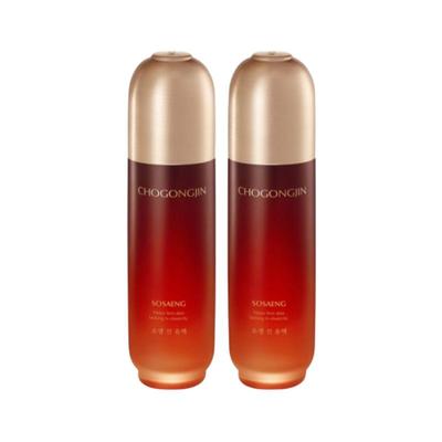 Chogongjin Sosaeng Jin Emulsión 120ml x2 – Loción Nutritiva Hidratante Bio Gongjin para Piel Seca