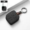 For Lynk & Co 08 03 05 02 09 06Emp Car Key Case Suede Leather Key Cover Car Key Protective Shell Protector Buckle Keychain Bag