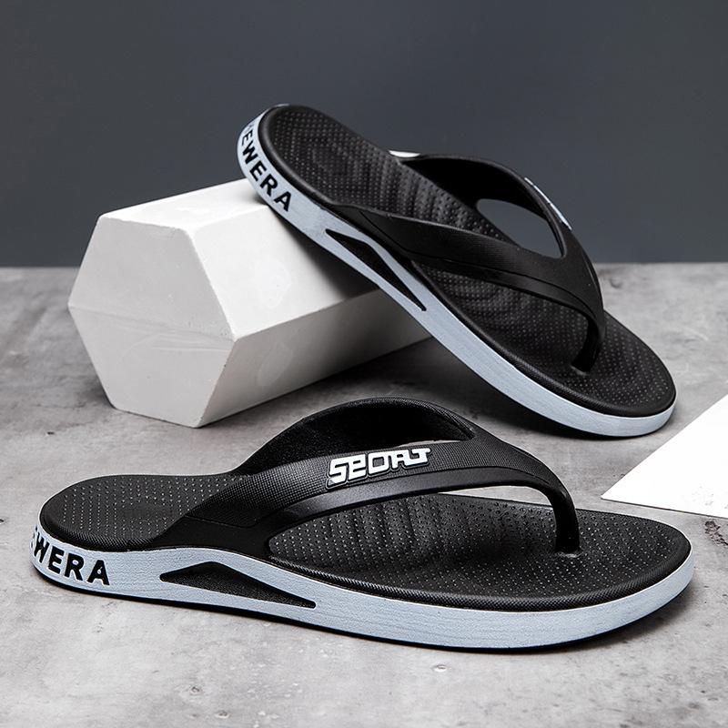

Новый стиль обуви Простые шлепанцы в форме травы Противоскользящие Уличные Повседневные Шлепанцы Пляжные Крутые Шлепанцы 46 белый/чёрный