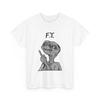 100% Cotton T-shirt Mens Tees Top E.T. the Extra-Terrestrial Fck U 100% Cotton