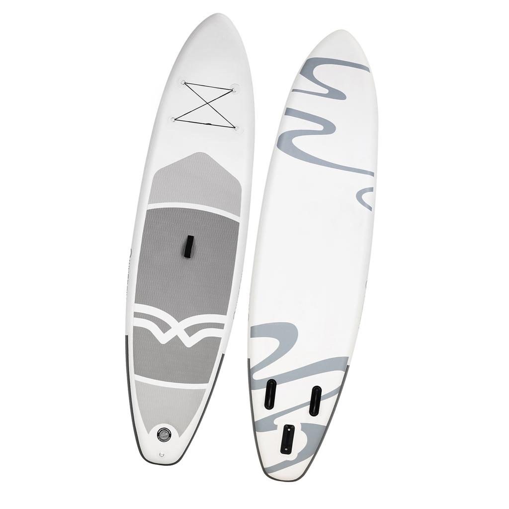 Inflatable Paddle Board 10.5 Foot Length PVC Stable Inflatable Stand Up Paddle Board for Youth and Adult