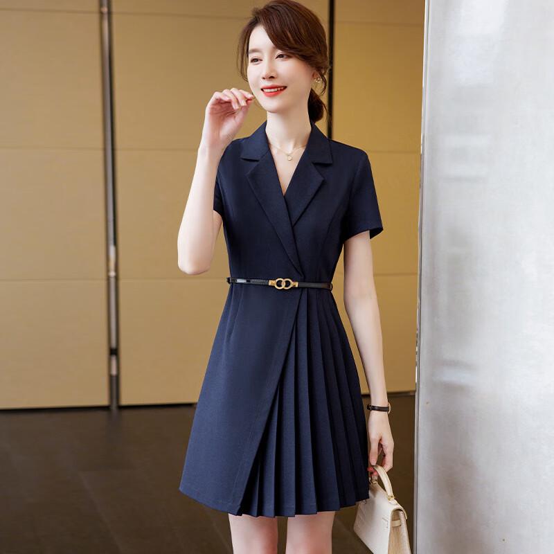 Women's Professional Pleated Dress