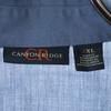 CANYON RIDGE Old Five-quarter sleeve shirt 2XL Blue Pullover Big Size Men's Used