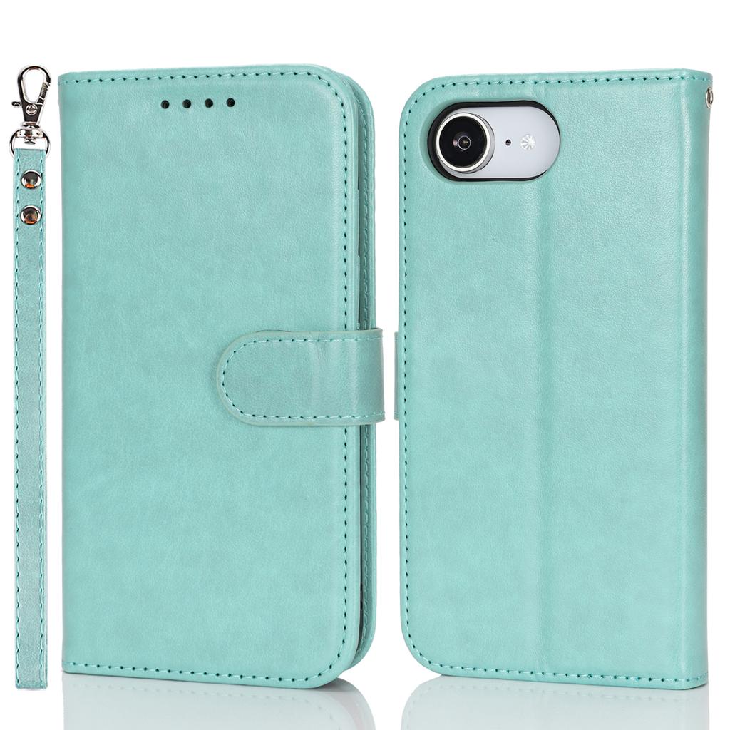 For iPhone 16e Case R61 Texture Wallet Leather Flip Phone Cover