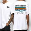 Hawaiian Traditions North Shore Hawaii Surfing Men Women White High Qulaty Cotton T-shirt Comfortable Beach-style Surf Tee Tops