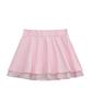 CHUCUCHU Pastel Double Flare Skirt (Pink) Cbfss-Sk001W