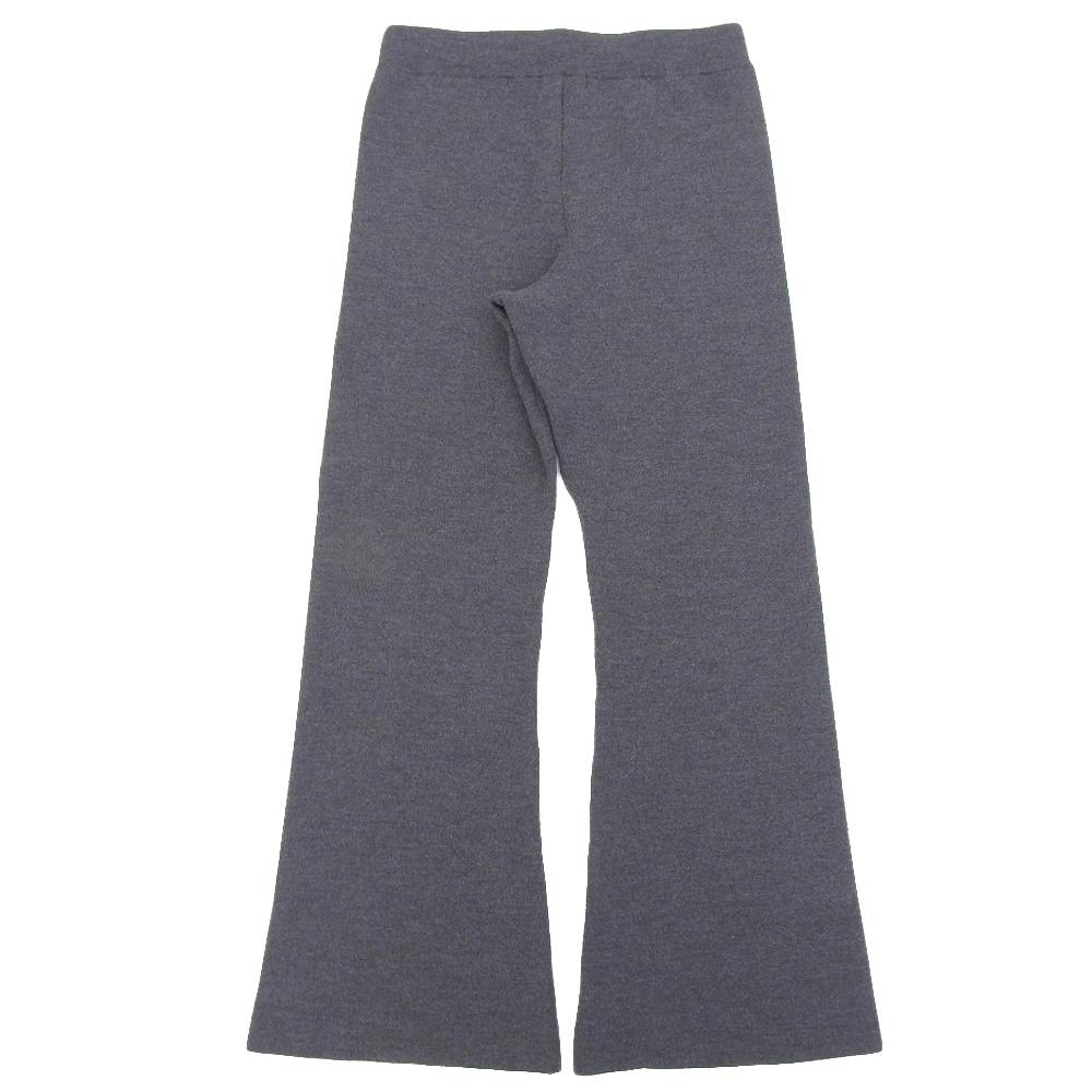AP STUDIO Beautiful Wool Flare Ribbed Pants Bottoms for Women, Grey, Size 36, Made In 2015 Bottoms 36 grayUsed