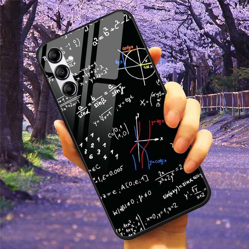 Tempered Glass Phone Case For Samsung A34 A14 A54 5G Cover For Galaxy A13 A137F A24 M54 A8 Plus Hard Back Bumper A 54 GalaxyA34