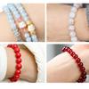 0.4-2mm Elastic Crystal Cord 100m TPU Stretch String Line Transparent Crystal Clear Elastic Bracelet String