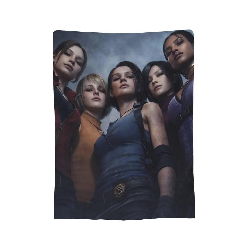 Residents Evils 9 Throw Blanket for Couch Games Soft Cozy Plush Blanket 50x60 Inches Multiple Sizes Bedspreads for All Seasons