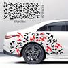 Creative Car Sticker Fancy Design Vinyl Sticker Car Body DecorationMulti-color-For Cars, Trucks, Walls, Laptops, Windows