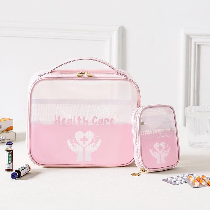 Large Capacity Portable Medical Bag - Oxford Cloth Medicine Storage for Home & Travel First Aid