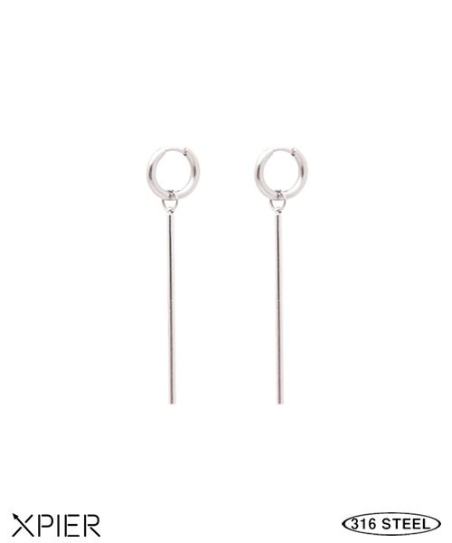 Xpier 2-Piece X-Wea008 Hypoallergenic Earrings 1 Pair