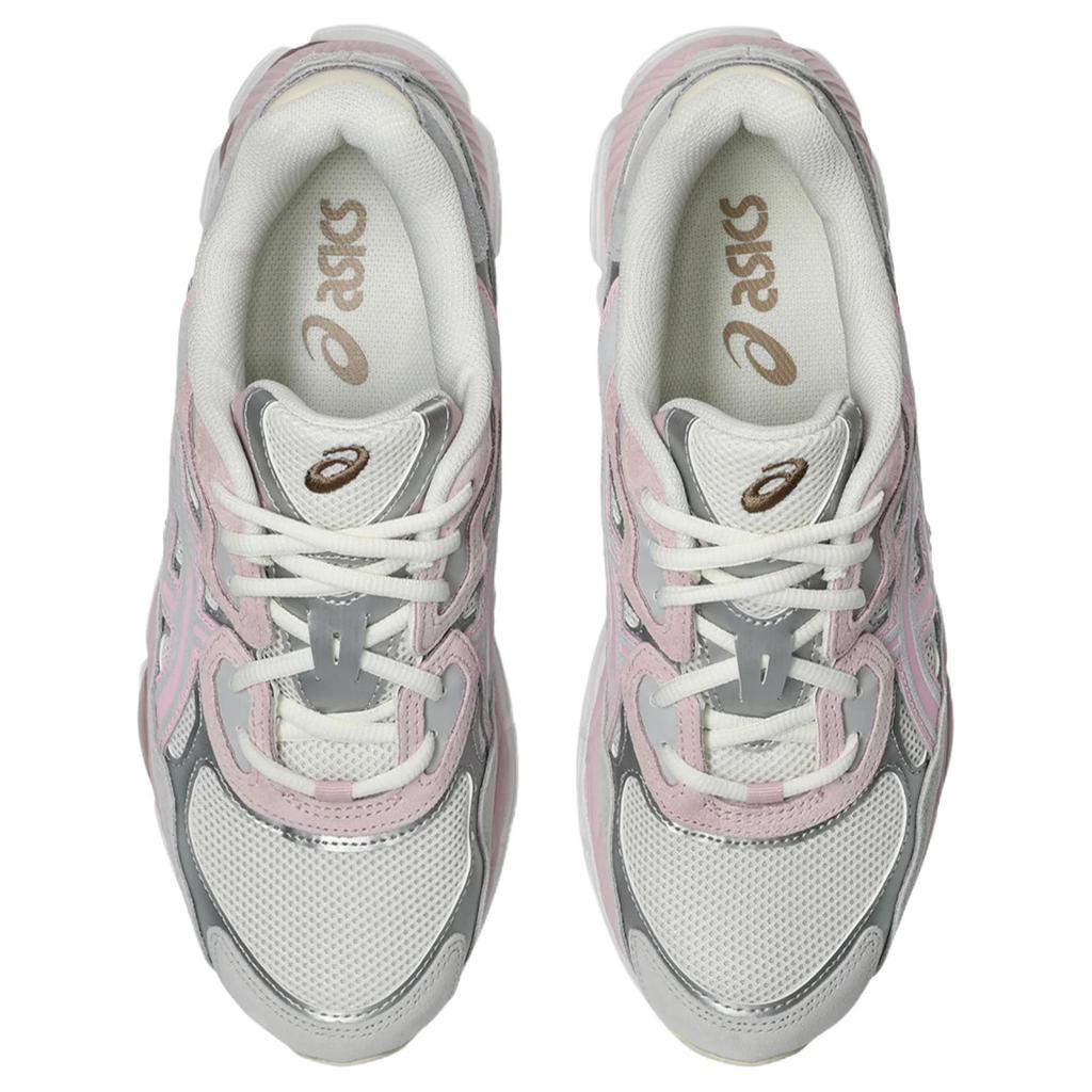 Asics GEL NYC Breathable Low Top Running Shoes Men's Gray Pink 1203A383-028