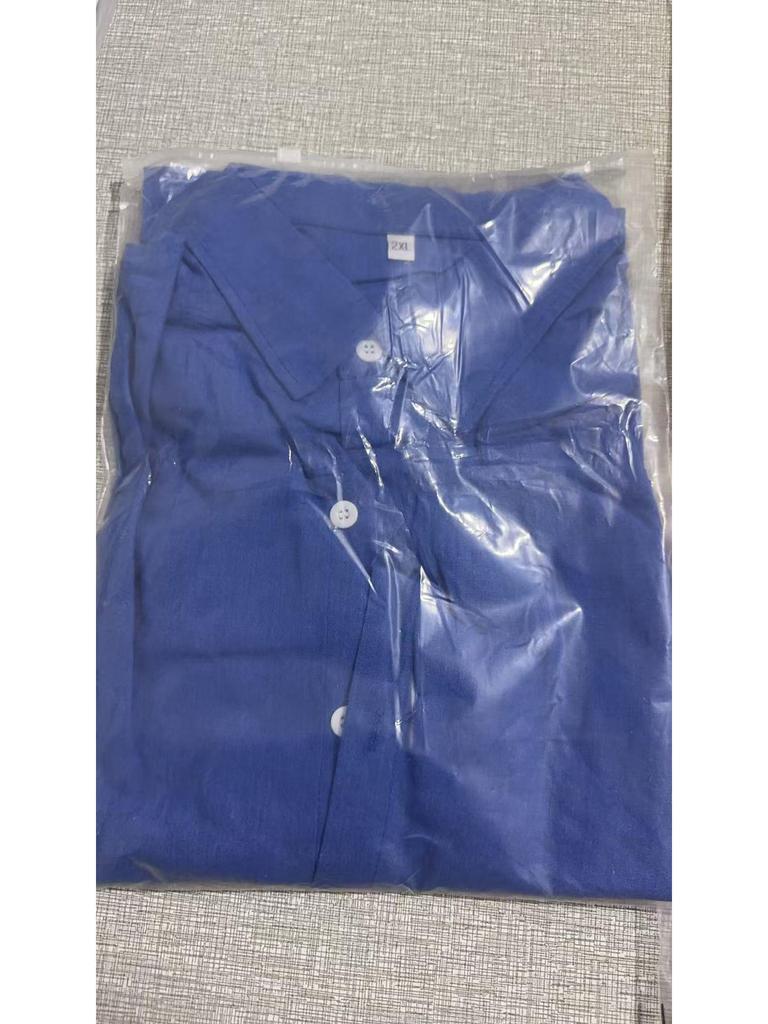 Men's Solid Color Cotton Linen Shirt - Long Sleeve Business Casual Style