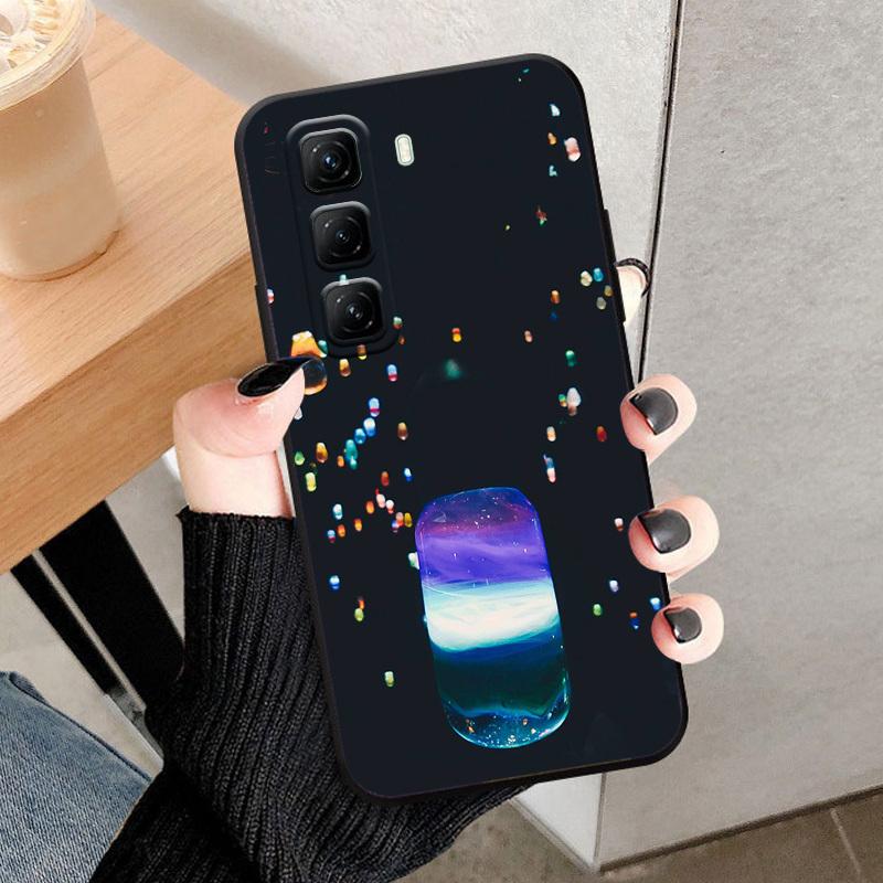 

For Infinix Hot 50 Pro Plus 4G Fashion Case Shockproof Back Cover For Infinix Hot 50 Pro Plus Animals Painted Silicone Case Hot50 Pro Plus4G