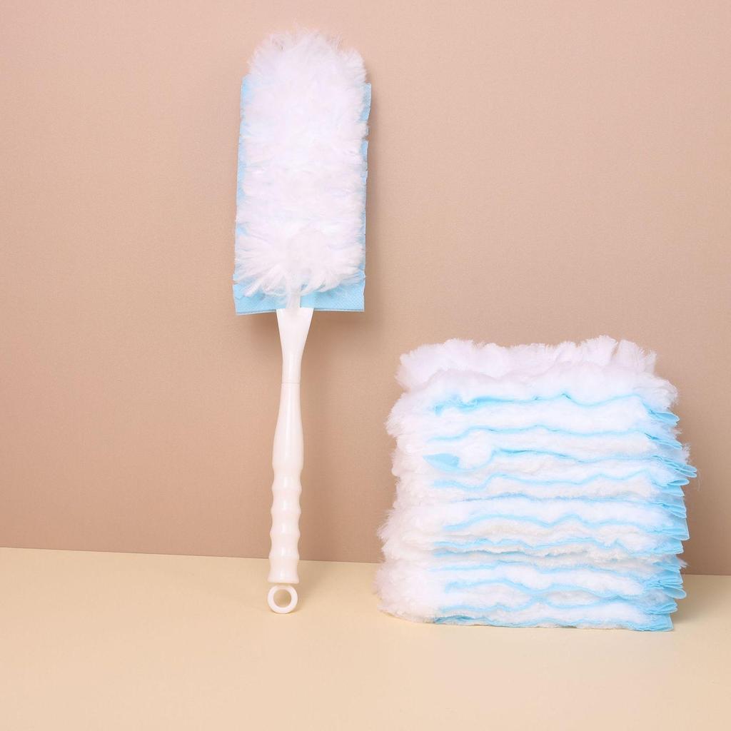 Desktop Electrostatic Dust Duster Replacement Core - Hair & Debris Cleaning Brush for Car & Household.