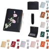 Ladies Wallet With Stitching Embroidery Pu Fabric Multiple Card Slots And Antitheft Design