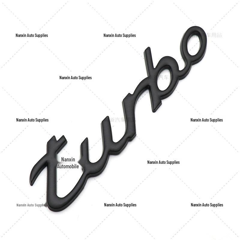 

TURBO 3D Metal Rear Trunk Car Emblem Sport Sticker