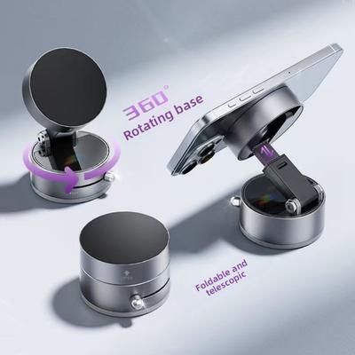 Home and Car Dual-Use Magnetic Lazy Phone Holder with Vacuum Suction Cup, Extendable Folding Portable Multi-Function Stand