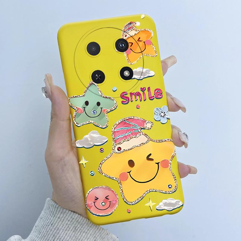 For Huawei Nova 12i Case Flower Girl Design Soft Silicone Phone Case for Huawei Nova12i 12 i 4G CTR-L81 L91 Nova 13i Cover Capa